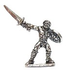 miniatura rpg Barbarian Espada Levantada