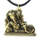 Amuleto Ganesha-deitada
