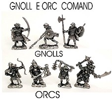 Gnoll e Orc Comand