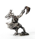 miniatura rpg dragonborn guerreiro