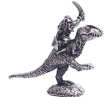 miniatura rpg Goblin no Dinosauro Allosaurus 